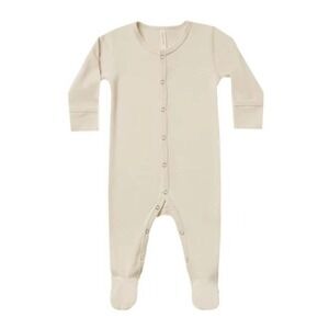 Quincy Mae Baby Footed 3-6M Long Sleeve Snap‎ Closure Organic Cotton Unisex